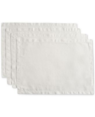 Linen Solid-Color Placemat, Set of 4