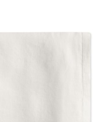 Linen Solid-Color Tablecloth, 55" x 110"