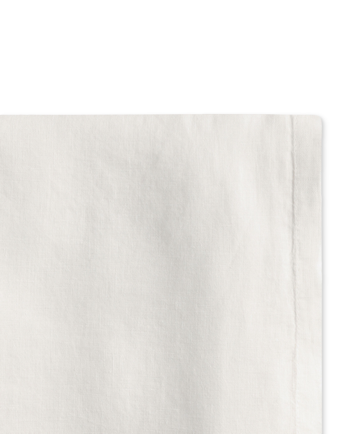 Year & Day Linen Solid-color Tablecloth, 55" X 110" In Moon
