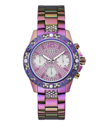 GUESS Women GUESS Ladies Iridescent Multi-function Watch Crystal-Accent Women\'s Watch main image 0