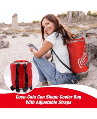 Coca-Cola Can Shaped 24 Can Cooler Bag with Bluetooth Speaker