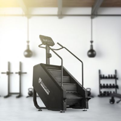 Continuous Climber for Cardio and Lower Body Workouts, White