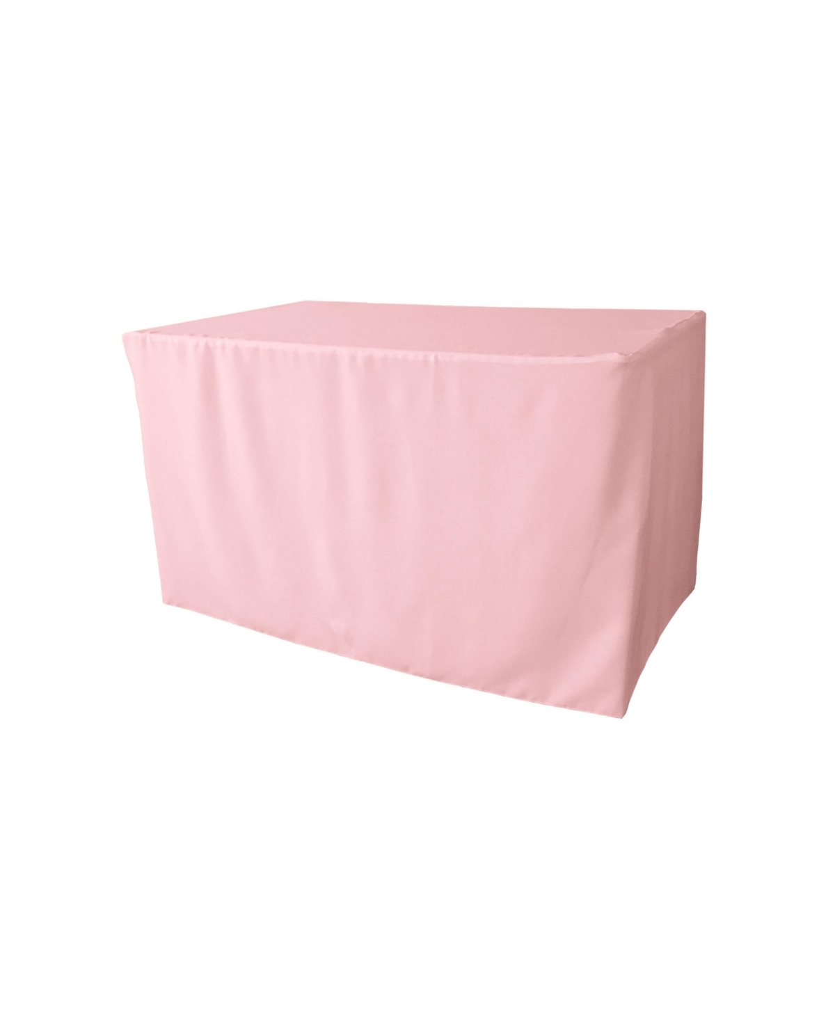 Slickblue Polyester Poplin Fitted Tablecloth, 48''L x 24''W x 30''H Perfect for Secure and Elegant Table Covering