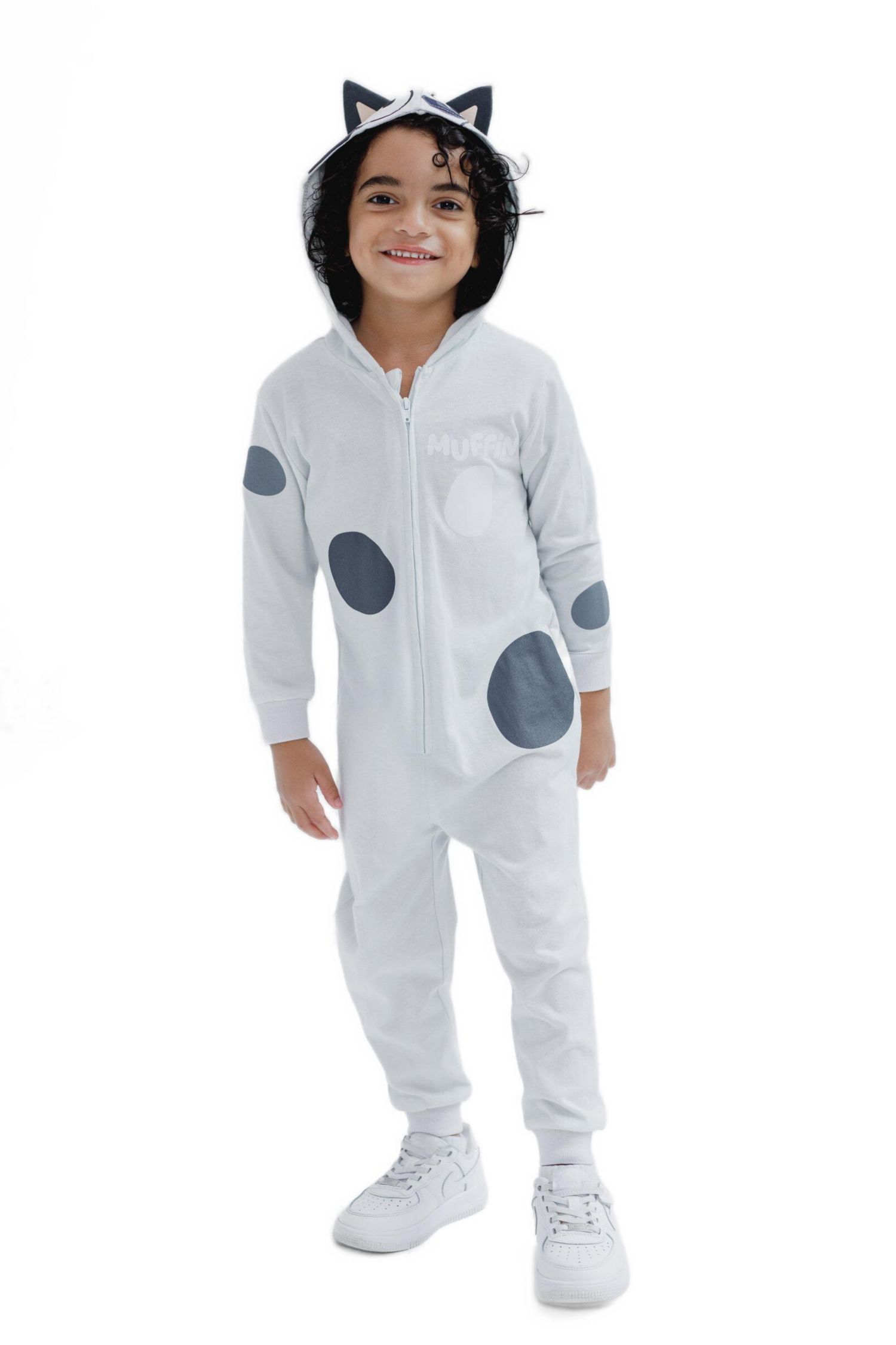 Unisex (6-12) Cosplay Hooded Coverall