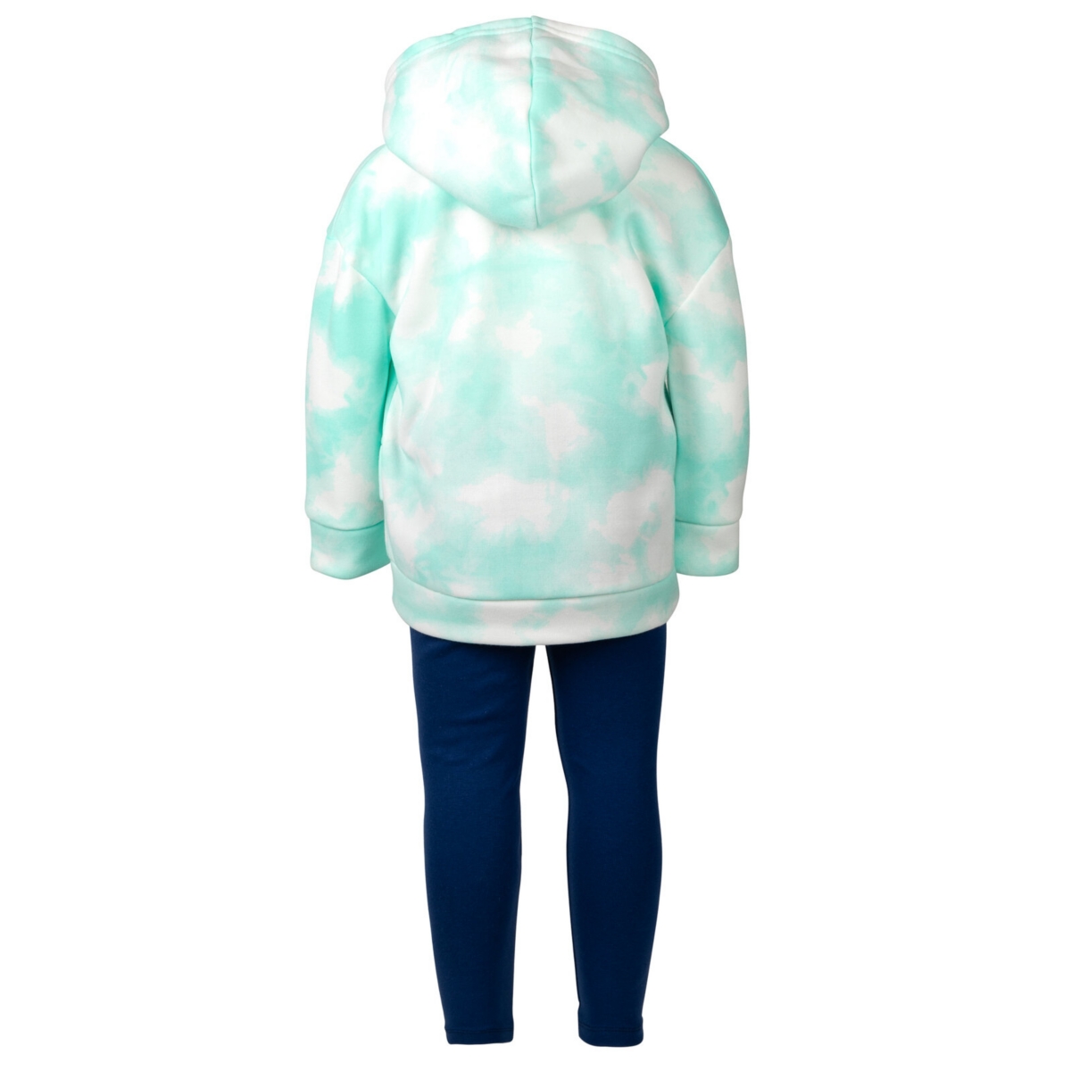 Paw Patrol Toddler Girls Everest Skye Pullover Crossover Fleece Hoodie and Leggings Outfit Set to -/ white