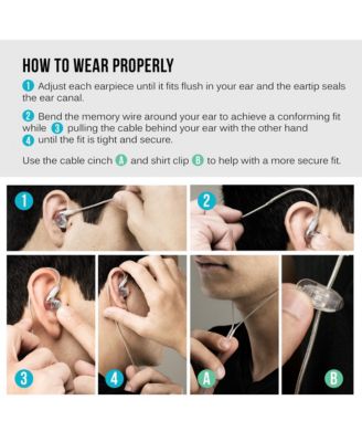 M6 PRO Noise-Isolating Musician's In-Ear Monitors