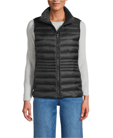 Женские жилеты Lands' End Women's Wanderweight Packable Down Vest