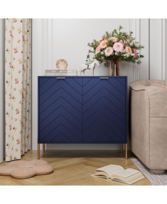 2-Door Accent Cabinet Storage Cabinet