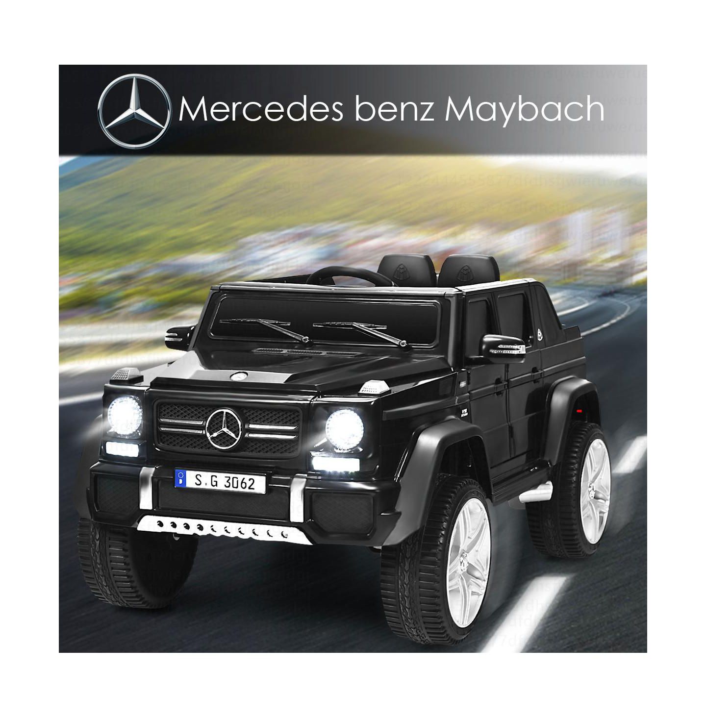 Детская игрушка Costway Maybach G650S 45"L x 27"W x 22.5"H Electric Remote Control Ride-On Car, 66 lbs. Capacity, Ages 3-8, цвет: Чёрный — фото 4