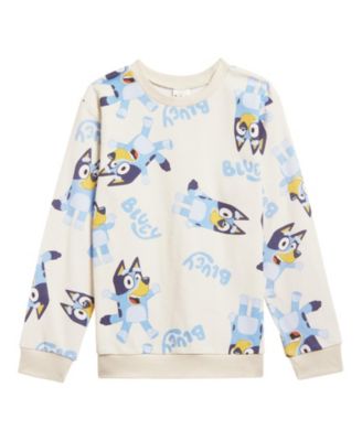 Girls Fleece Sweatshirt and Jogger Pants Outfit Set to