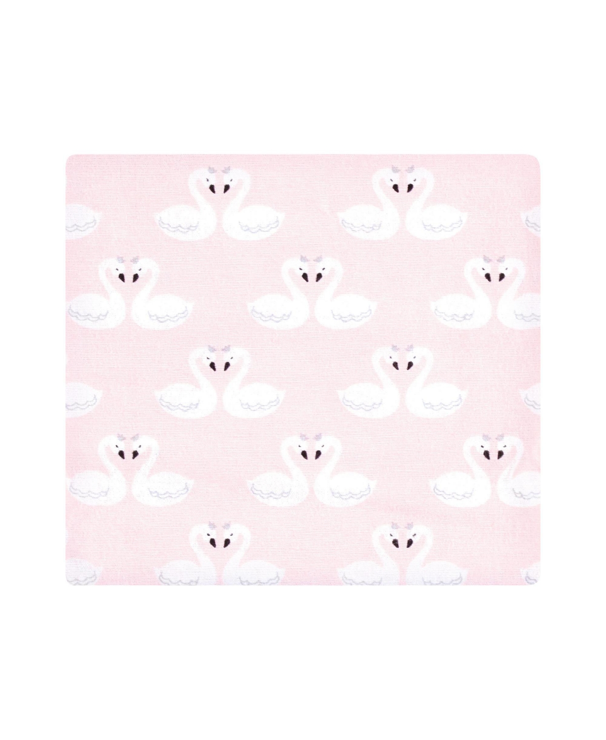 Hudson Baby Infant Girl Cotton Poly Flannel Receiving Blankets Bundle, One Size - Fairytale princess