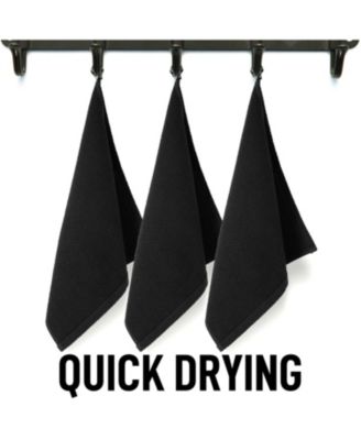 6 Pack Waffle Weave Reusable Cotton Kitchen Towels