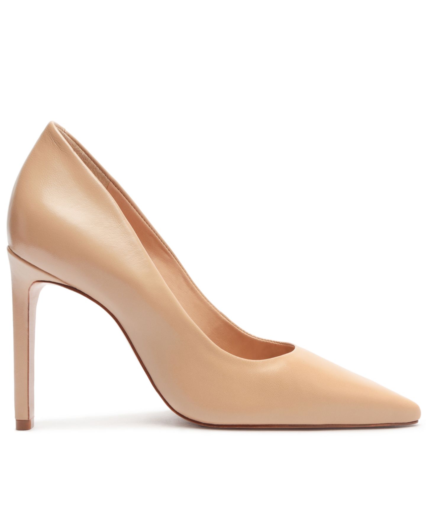 Женские туфли Schutz Lou Pointed Toe Pumps, цвет: Бежевый — фото 2