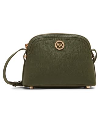 Dome Zip Top Detachable Card Case Crossbody Bag