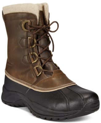 macy's snow boots for men