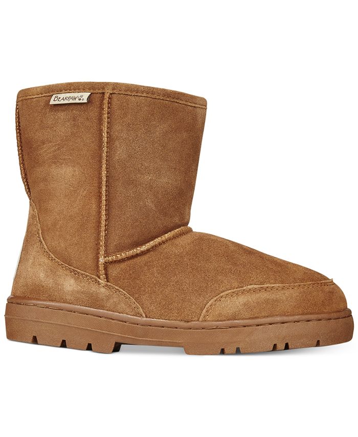 bearpaw roxy suede moto boot