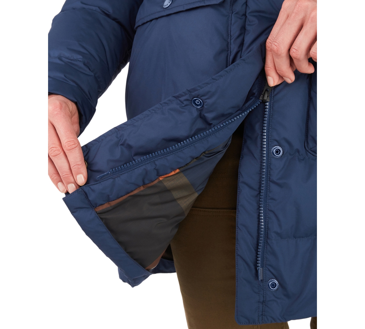 Marmot Women's Strollbridge Hooded Jacket In Arctic Navy