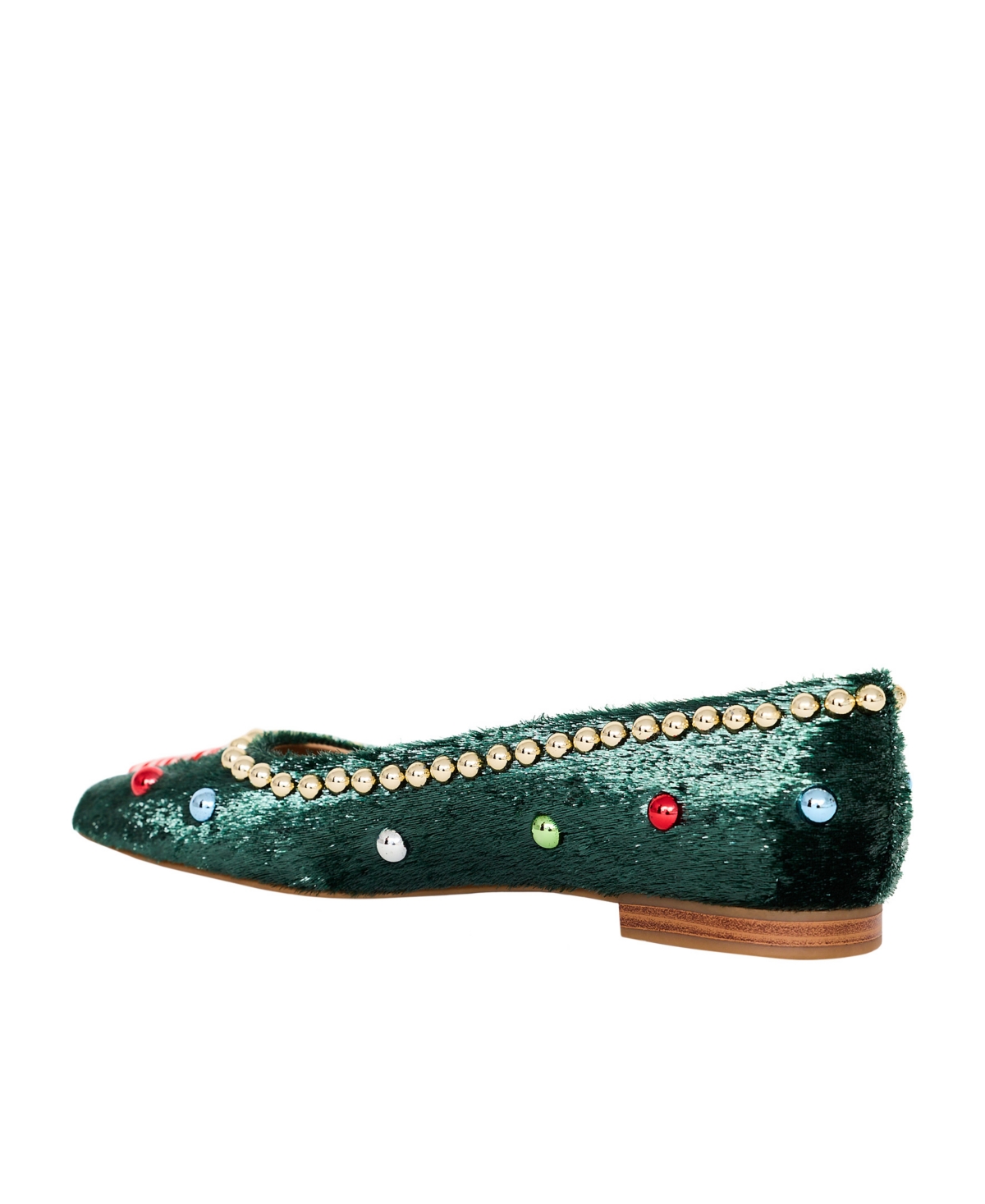 KATY PERRY WOMEN'S CONFIDANT CHRISTMAS BALLET FLATS 