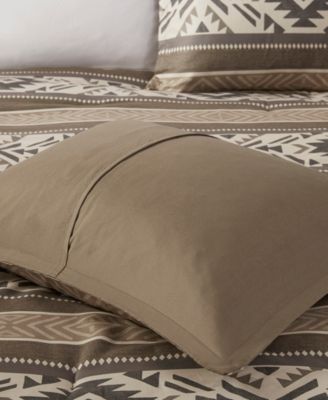 Mariposa Stripe Herringbone 5-Pc. Comforter Set, King/California King