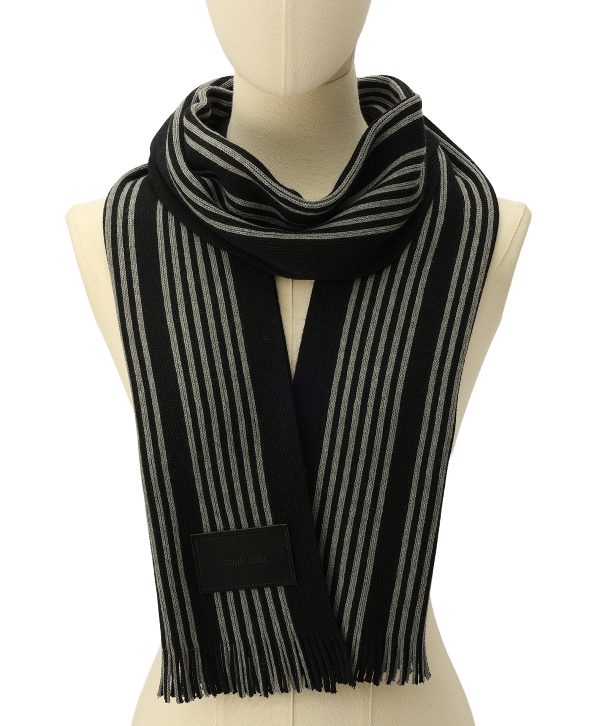 Calvin Klein Men's Pop Color Raschel Scarf