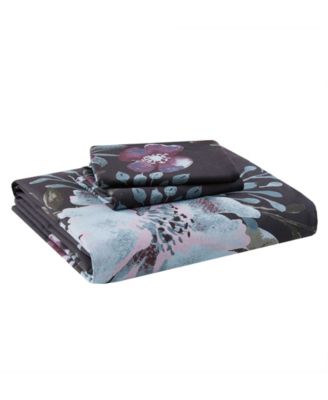 Jolene Floral 3-Pc. Duvet Cover Set, King/California King