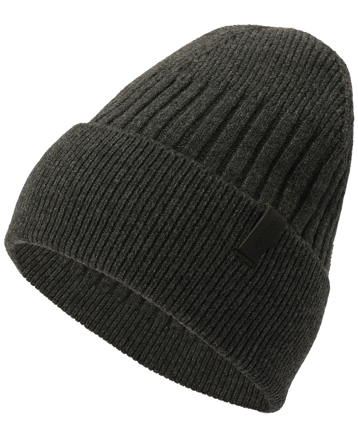 Calvin Klein Men's Mixed Stitch Beanie In Green