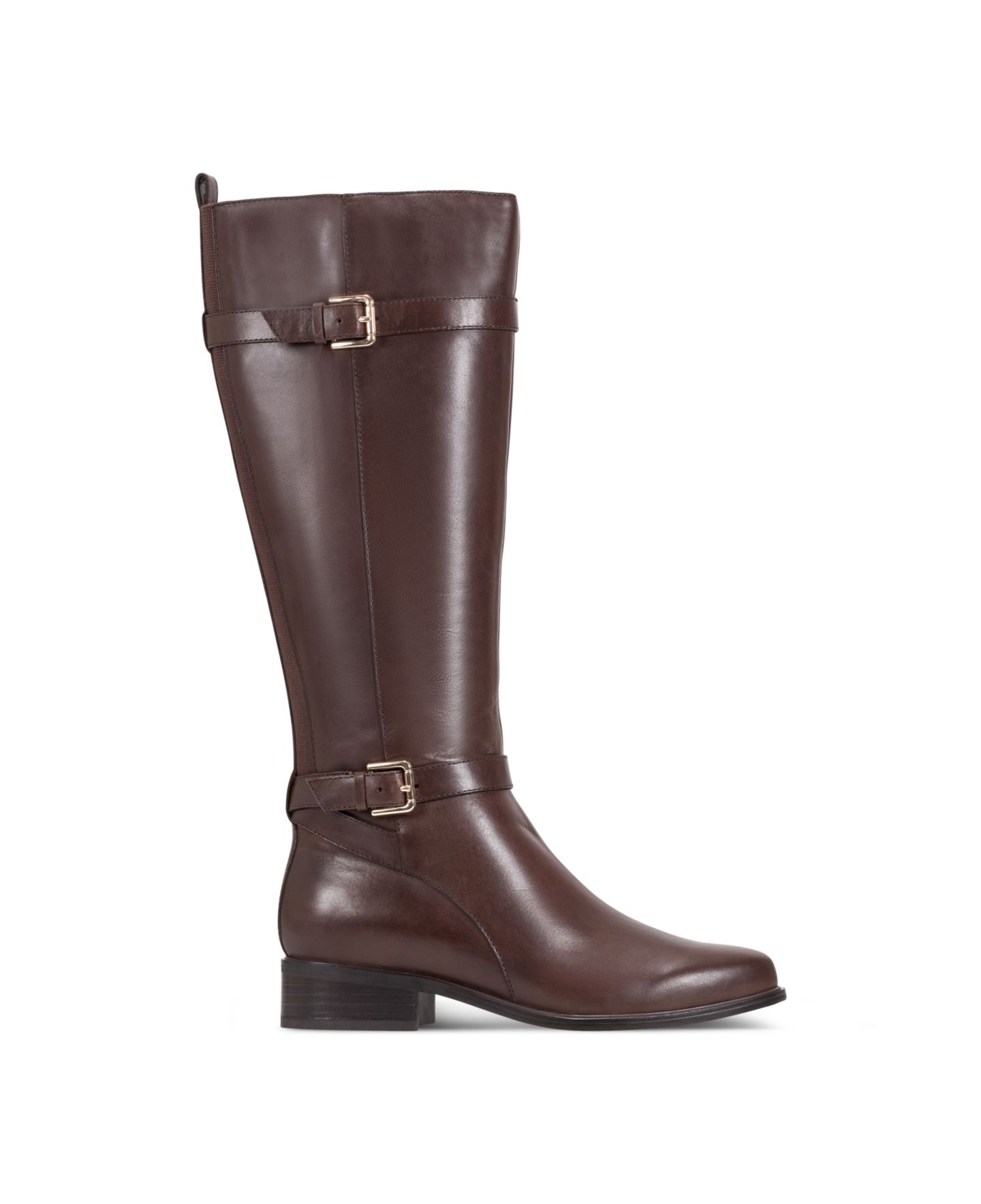 Женские ботинки Rockport Harper Tall Leather Boots, Regular & Wide Calf, цвет: Тёмный коричневый кожаный — фото 2