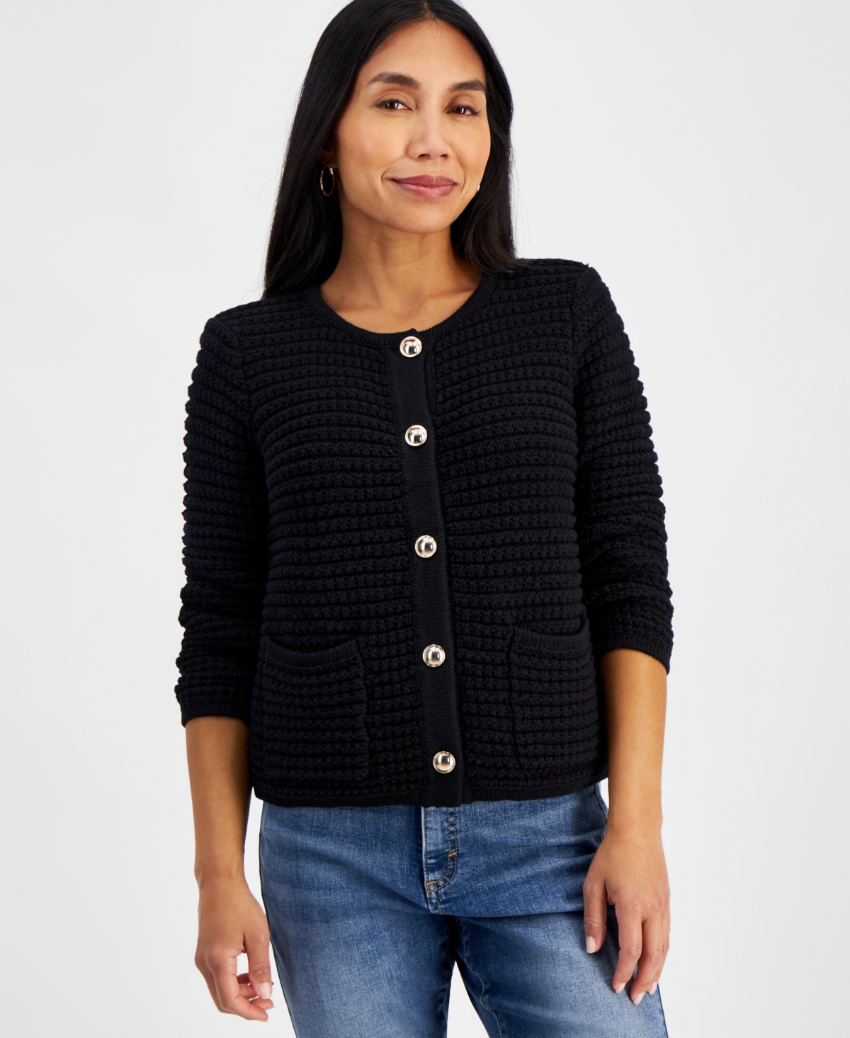 Macy's petite cardigan sweaters deals