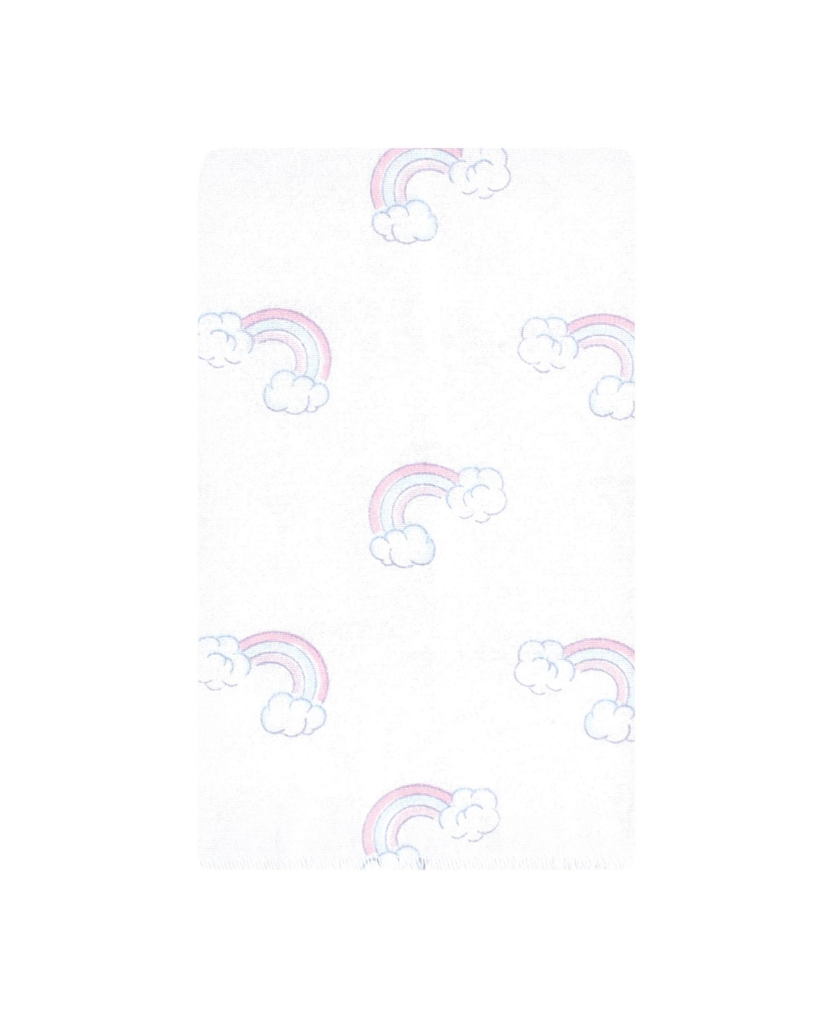 Hudson Baby Infant Girl Flannel Burp Cloth 10pk, One Size - Dreamy unicorn