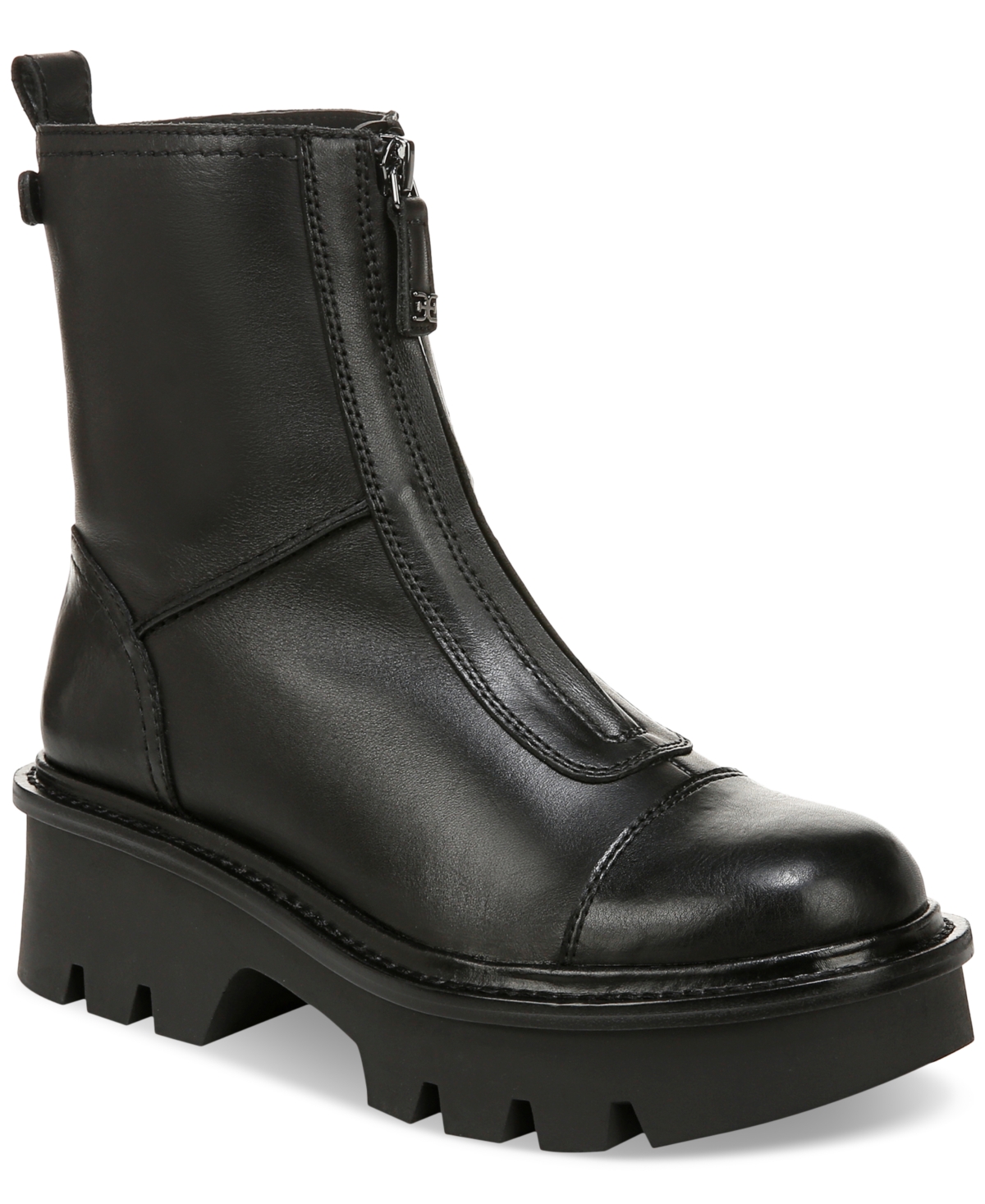Sam Edelman Cooper Lug Sole Boot In Black