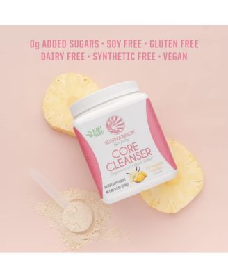 Shape Core Cleanser, Plant-Based Prebiotic Fiber Blend Powder, Digestive & Bloat Relief, Pineapple Vanilla, 270g