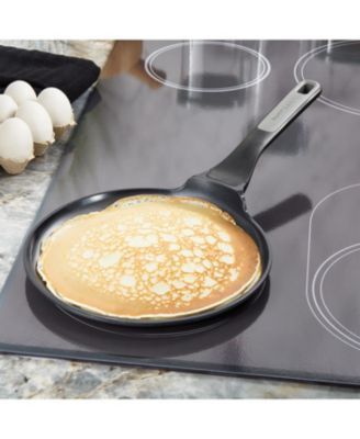 Leo Stone+ 5pc Nonstick Ceramic Specialty Pan Set with Turner, Recycled