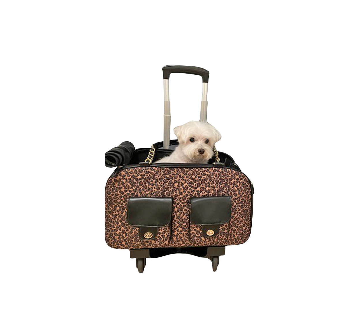 Spevack Pet Carrier with Pet Trek - Leopard