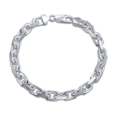 Anchor Chain Silver Bracelet - Pacific NW Boater TESTED