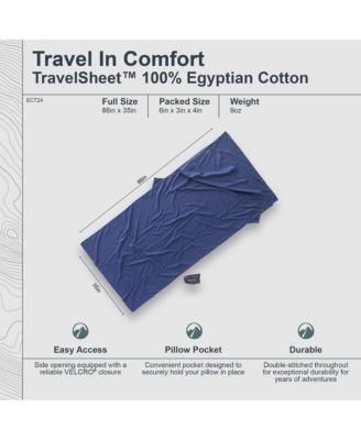 - Premium - TravelSheet - Egyptian Cotton