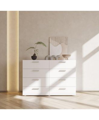 8-Drawer Double Dresser for Bedroom – Spacious and Stylish Storage Solution