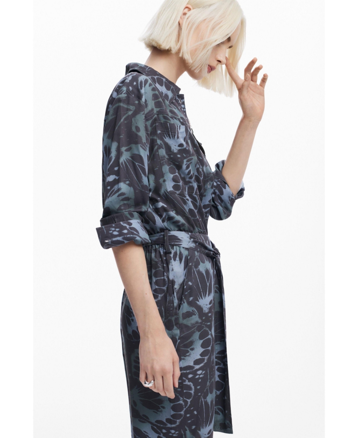 Desigual Women's Flowy printed jumpsuit