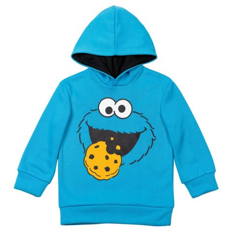 Худи Sesame Street Fleece Pullover для мальчиков-малышей, цвет: Синий
