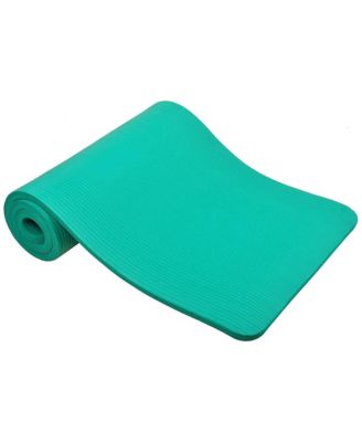 GoCloud 1" Extra Thick Exercise Mat w/Carrying Strap, Green