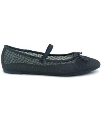 Women's Myra Mesh Square Toe Ballet Flats