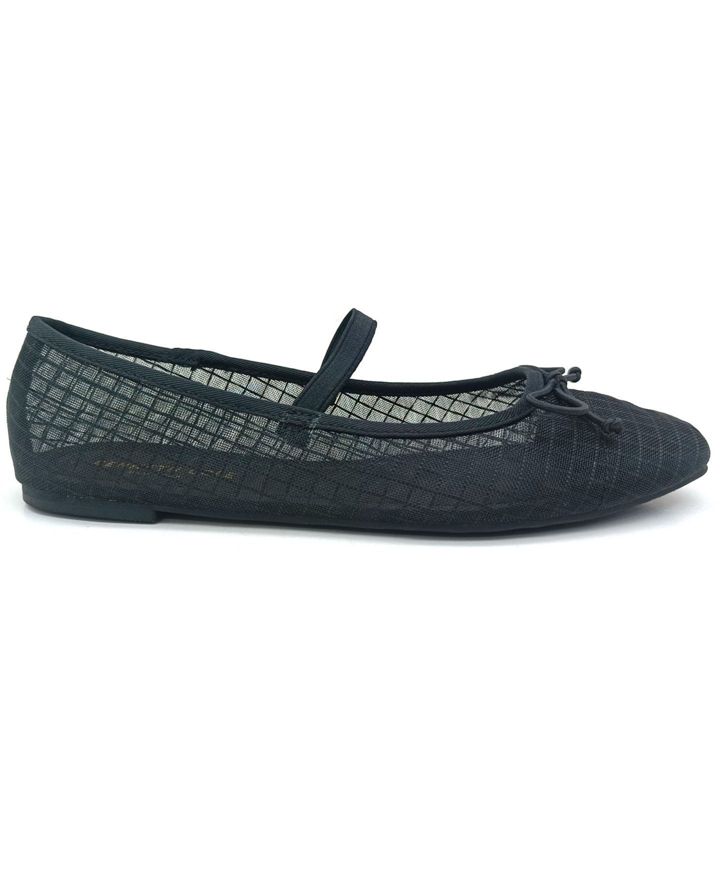 Женские сетчатые балетки Kenneth Cole New York Myra с квадратным носом, цвет: Чёрный сетчатый — фото 2