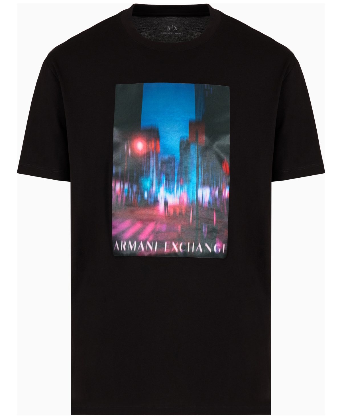 A|X Armani Exchange Men's City Nights Logo Graphic T-Shirt