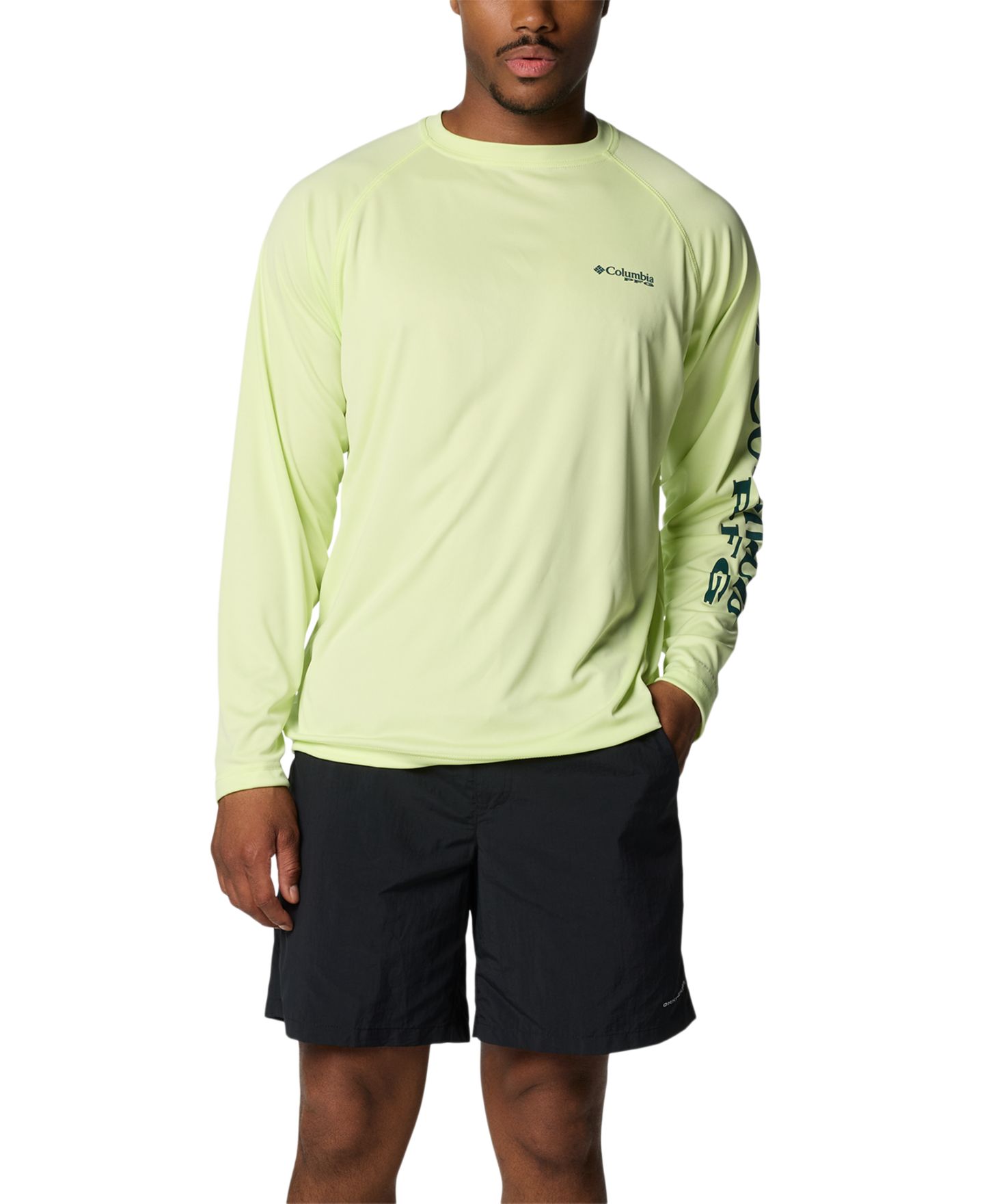 Мужские шорты Columbia PFG Backcast IV 6" Water, цвет: Чёрный — фото 2