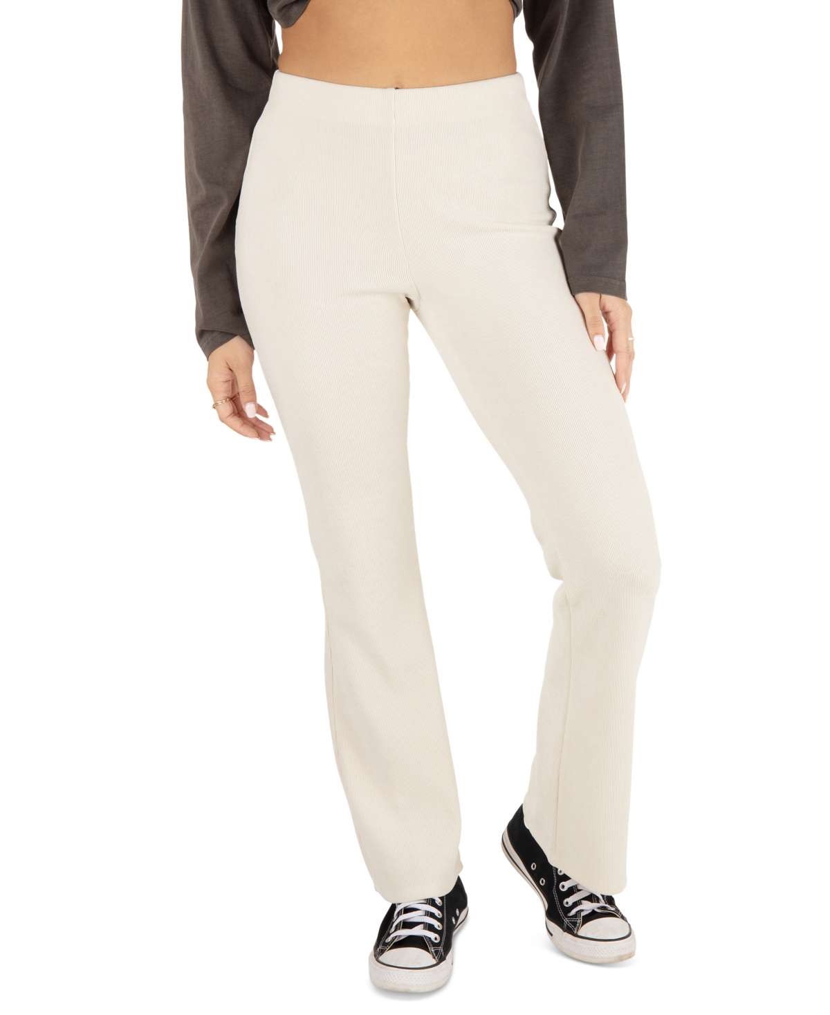 HURLEY JUNIORS' PULL-ON BOOTCUT VERONICA PANTS 