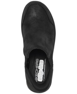 Skechers Women’s Slip-ins: Lovely Vibe - Autumn Leaves Chelsea Booties from Finish Line
