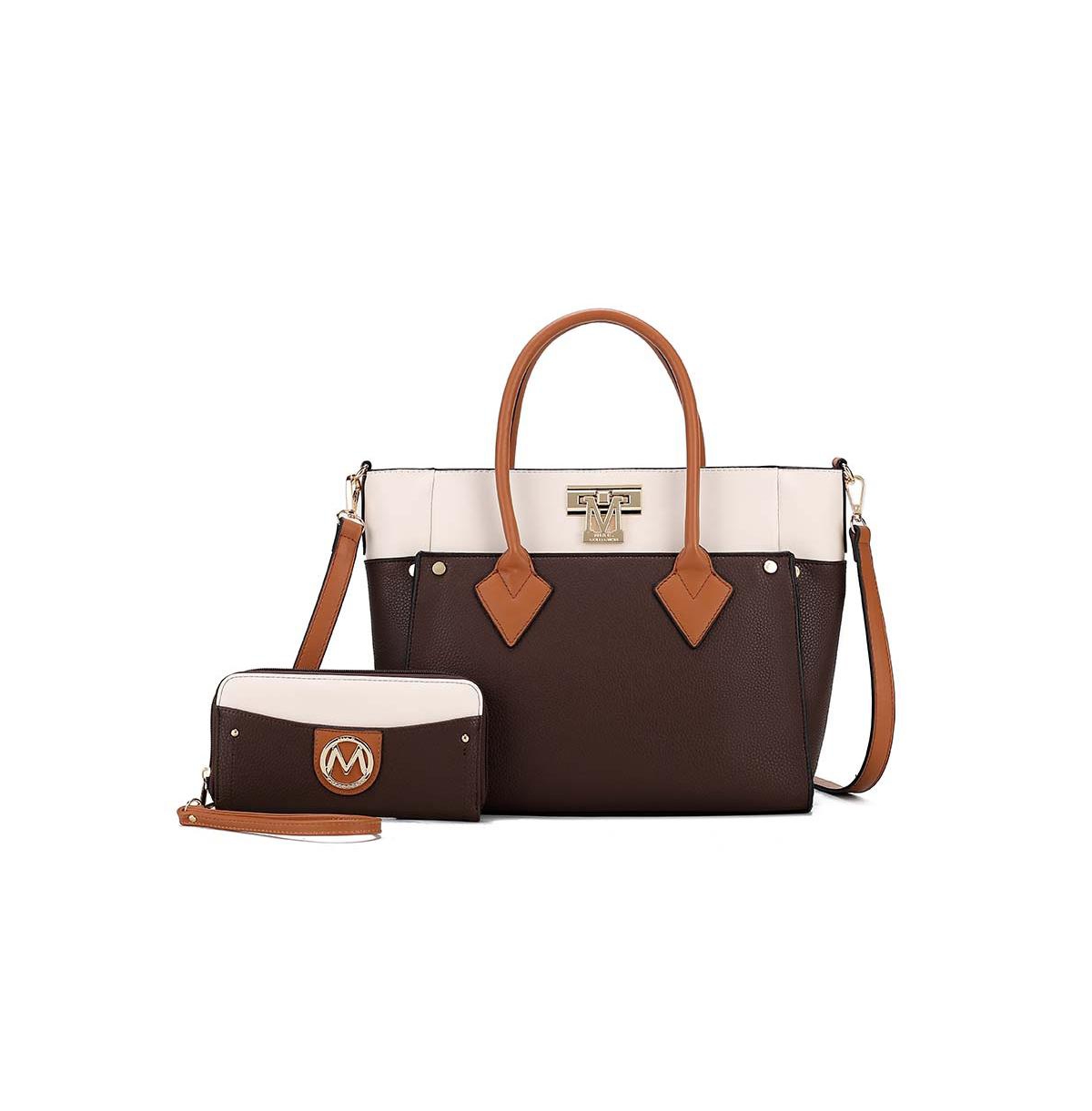 Mkf Collection Brynlee Color-Block Tote Bag by Mia K