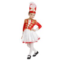 Drum Majorette Dress Costume Set - Toddlers Girls