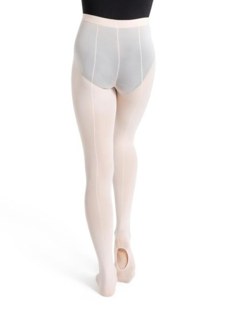 Женские ультрамягкие колготки Capezio Transition со швом сзади, цвет: Розовый