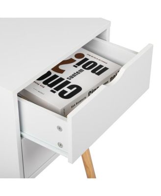 Simple and Modern White Cabinet for Sleek Storage