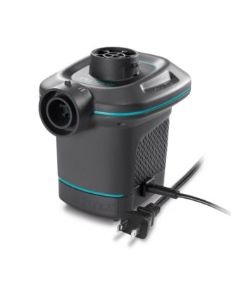 120V AC Electric Air Pump & Inflatable Corduroy Beanless Bag Lounge Chair